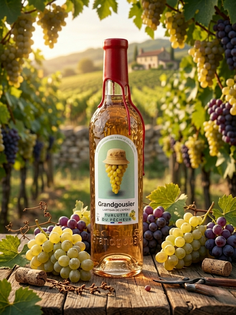 Bouteille séduction Grandgousier au muscat